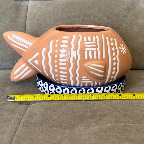 Sonoma Goods For Life® Fish Planter Table Decor - Picture 3 of 9